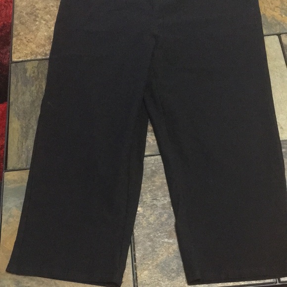 Eileen Fisher Pull on Black Petite small Pants. - Picture 6 of 8
